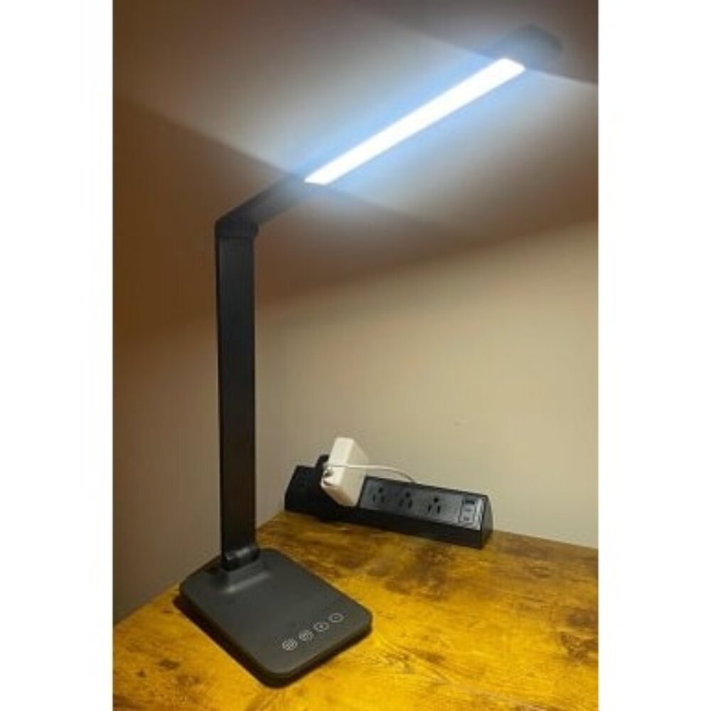 New Smart LED Desk Light, Metal LED Desk Lamp Works with HomeKit, Alexa
